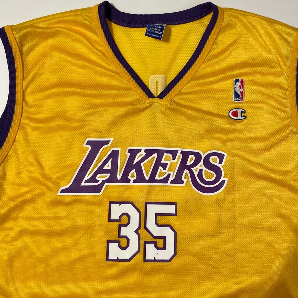 Lakers vintage jersey #35